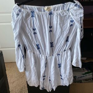 Women’s off the shoulder romper